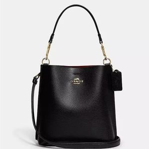 Coach bucket bag.